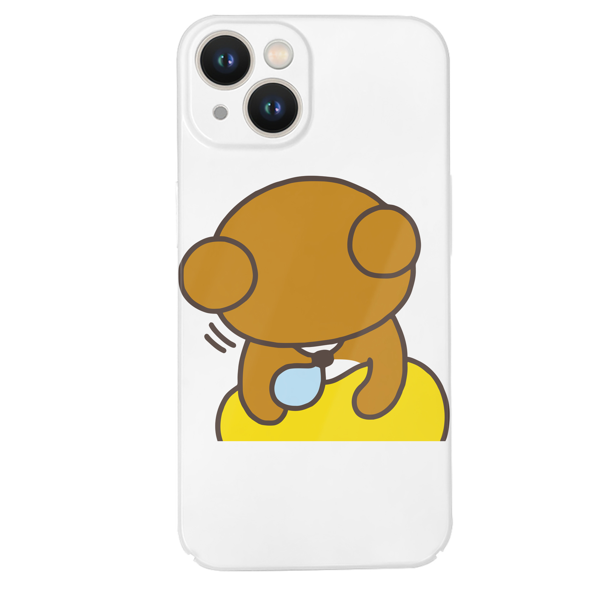 （画像用） リラックマ リラックマ キイロイトリ Rilakkuma Korilakkuma Kiiroitori 【iPhone 14シリーズ対応】ハードケース